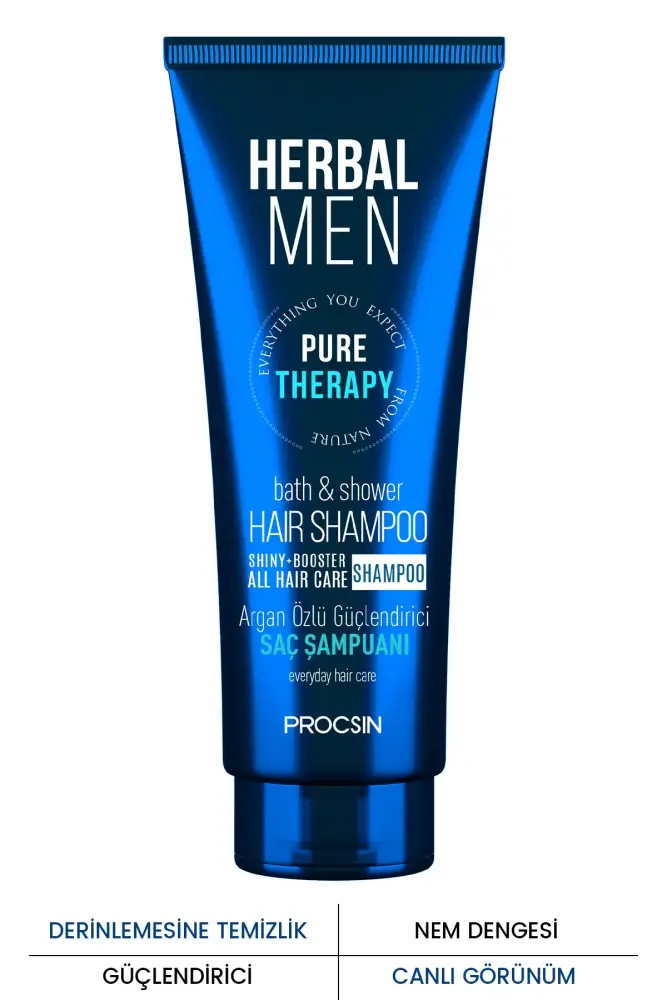 PROCSIN Men's Shampoo 250 ML - Thumbnail