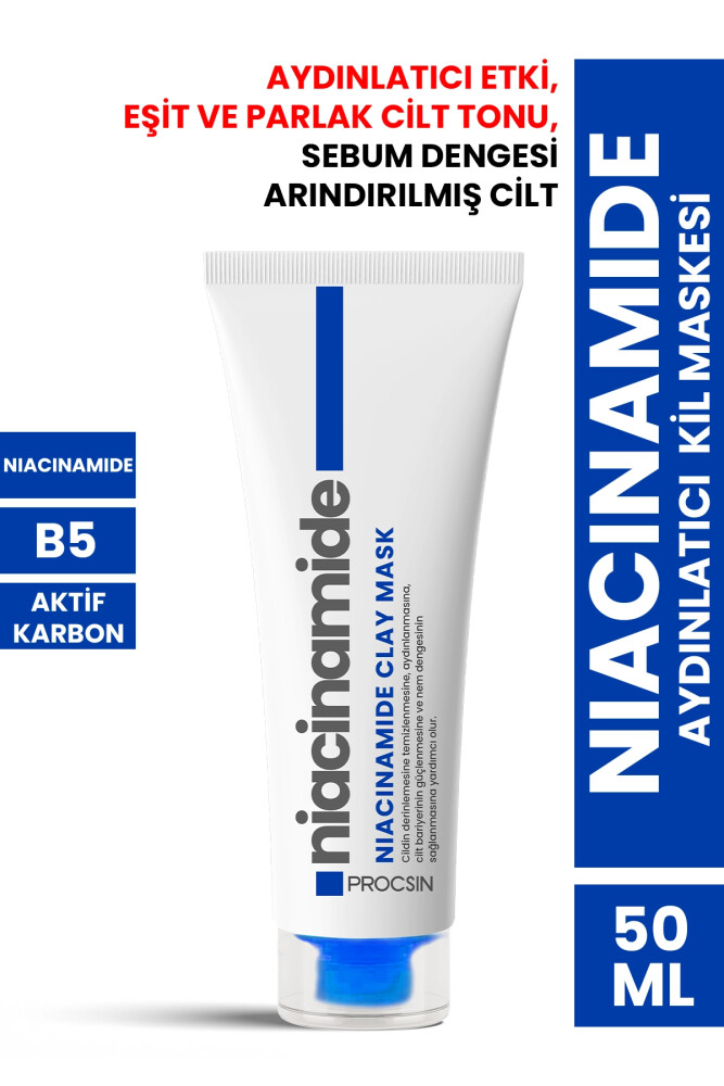 PROCSIN Niacinamide Brightening Clay Mask 50 ML - PROCSIN