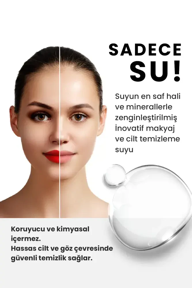 PROCSIN Only Water (%100 SU) Doğal Cilt ve Makyaj Temizleyici - 2