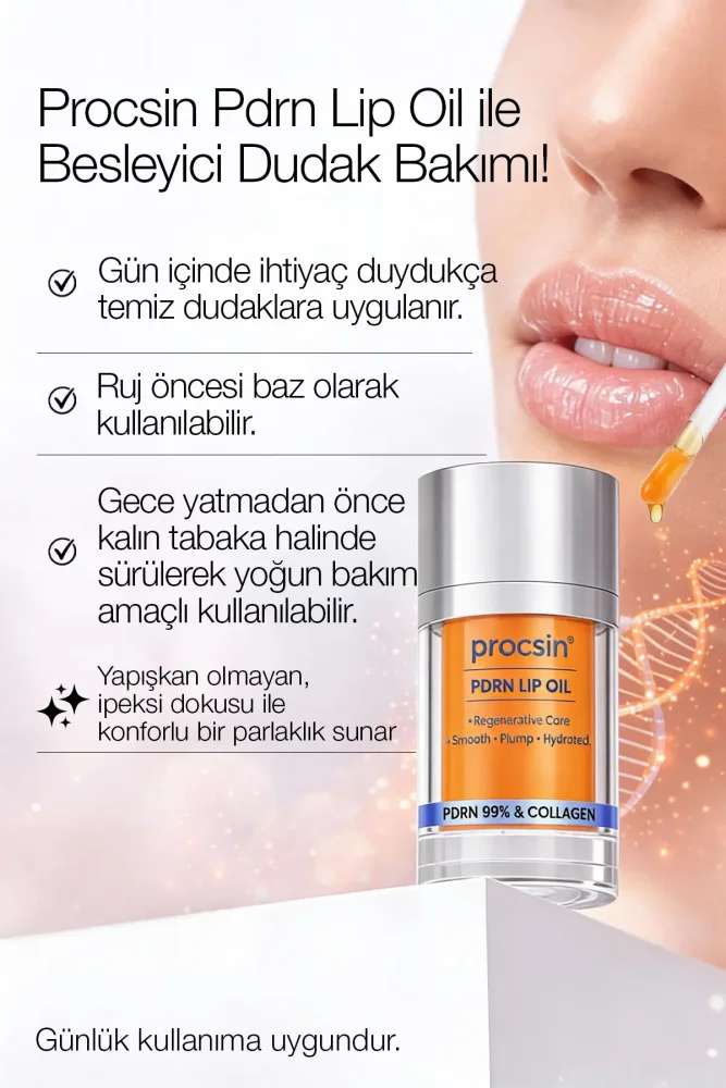 PROCSIN PDRN Lip Oil 11 ML - 4