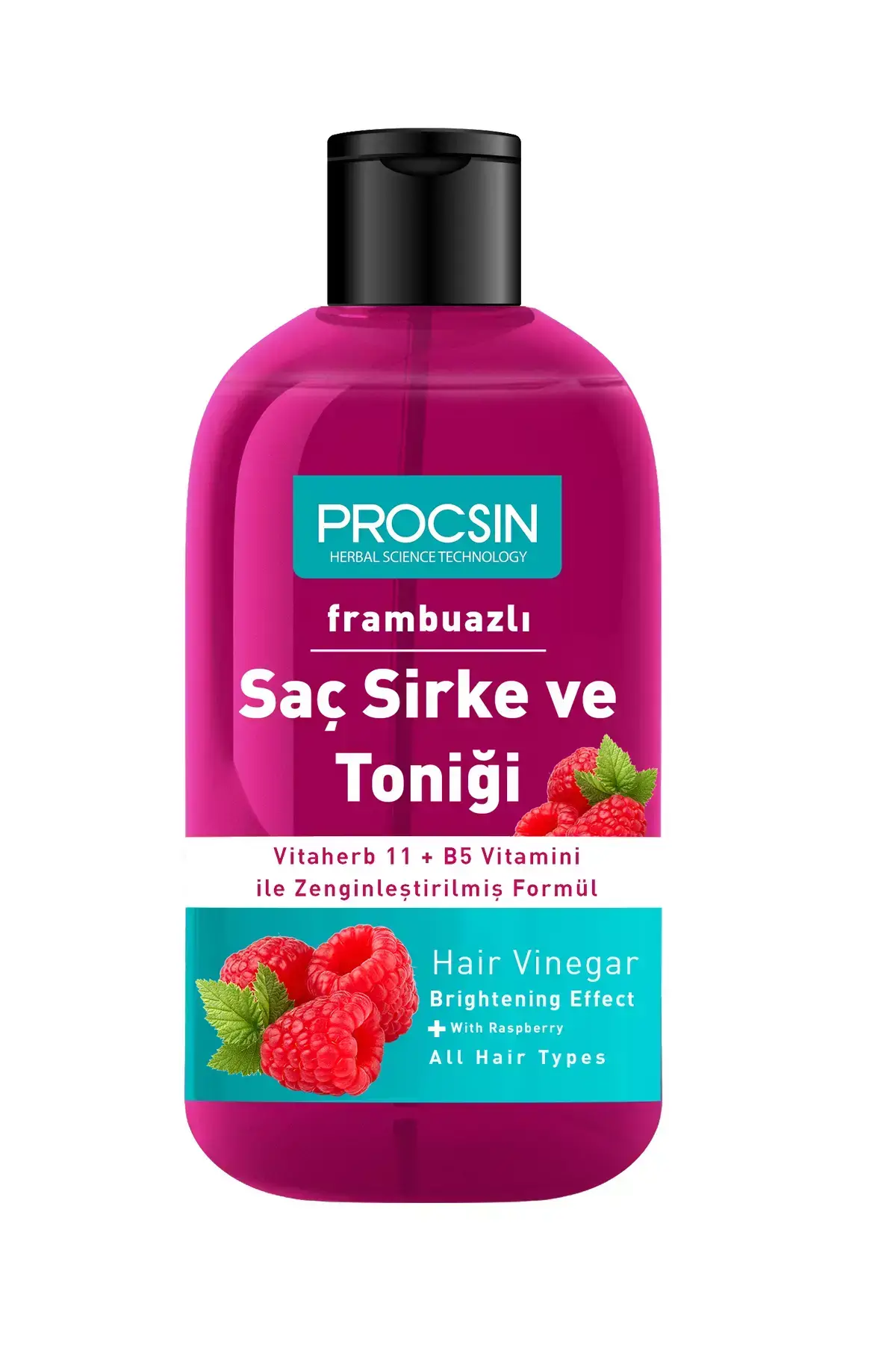 PROCSIN Raspberry Hair Vinegar and Tonic 250 ML - 7
