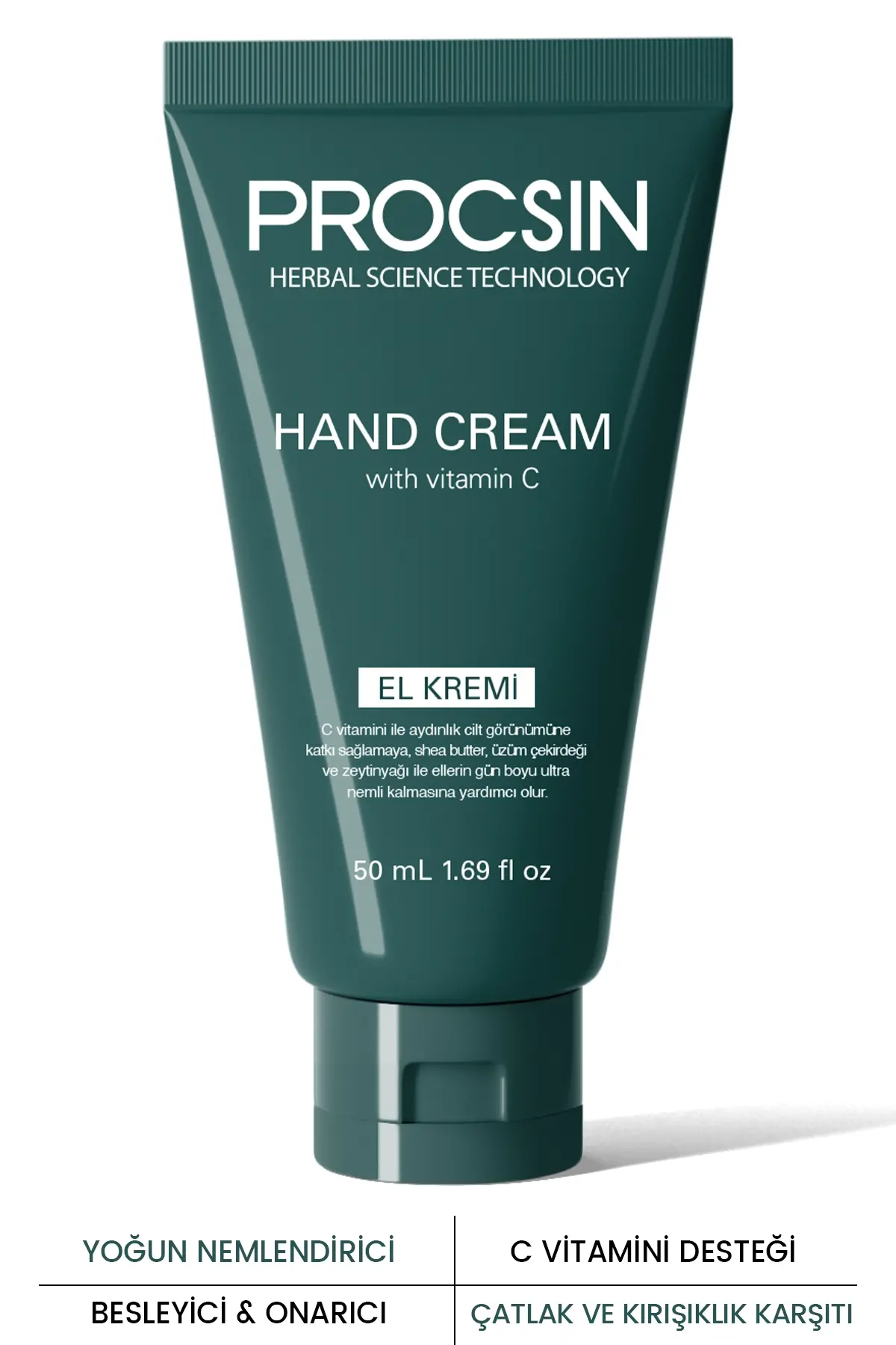 PROCSIN Vitamin C Intensive Moisturizing Repair Hand Cream 50 ml - 1
