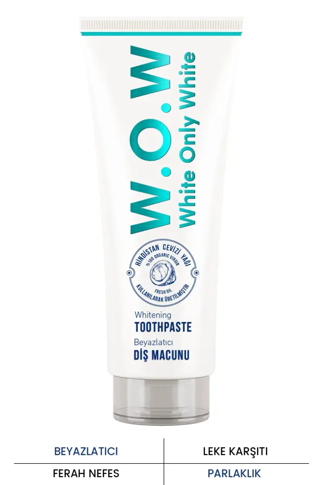 WOW Coconut Toothpaste 112 GR - Thumbnail