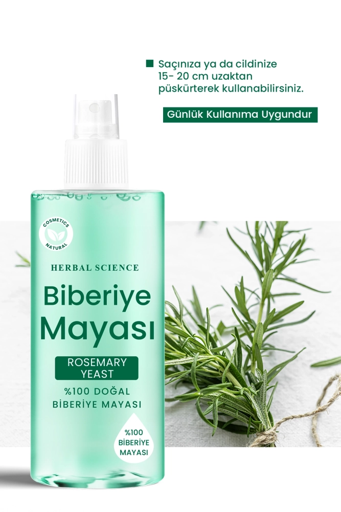 PROCSIN Yağ Dengeleyici %100 Doğal Biberiye Mayası 200ML - 4