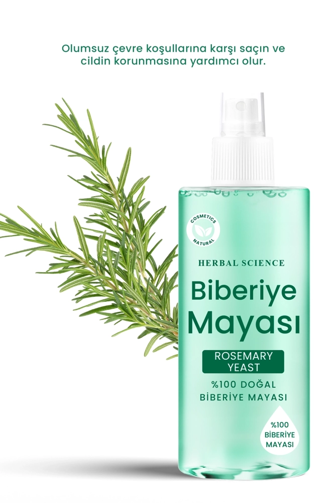 PROCSIN Yağ Dengeleyici %100 Doğal Biberiye Mayası 200ML - 6