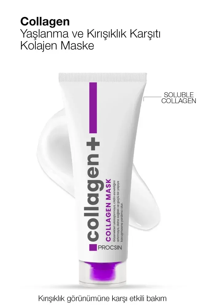 PROCSIN Yaşlanma ve Kırışıklık Karşıtı Kolajen Maske 50 ML - 1