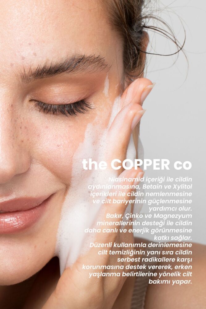 Repair Face Cleasing Copper Minerali Içeren Aydınlatıcı Ve Sıkılaştırıcı Temizleme Jeli 100 ml - 2
