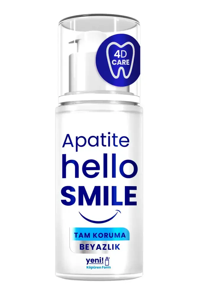 Apatite Hello Smile Tam Koruma 4D Beyazlatıcı Diş Macunu 50 ML - 7