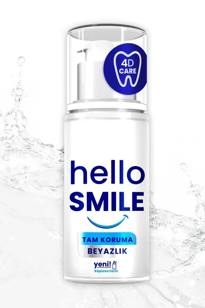 HELLO SMILE Tam Koruma 4D Beyazlatıcı Diş Macunu 50 ML - 4