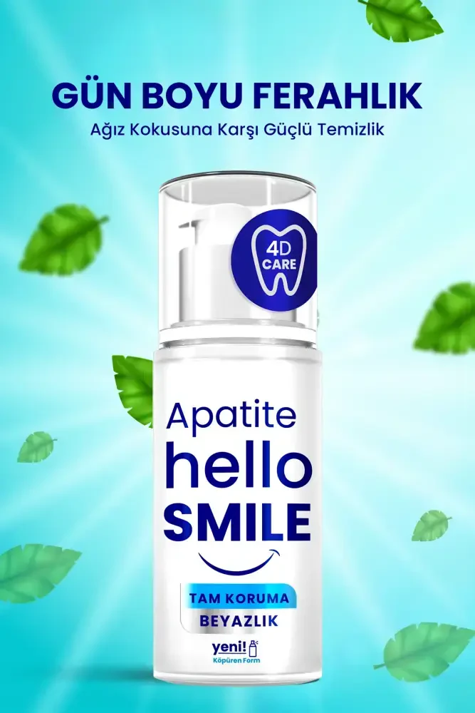HELLO SMILE Tam Koruma 4D Beyazlatıcı Diş Macunu 50 ML - 3