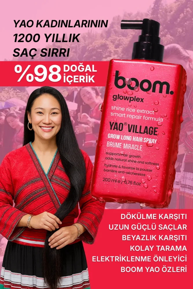 Yao Village(Köyü) Uzamayı Destekleyen ve Dökülme Önleyici Saç Spreyi - BOOM